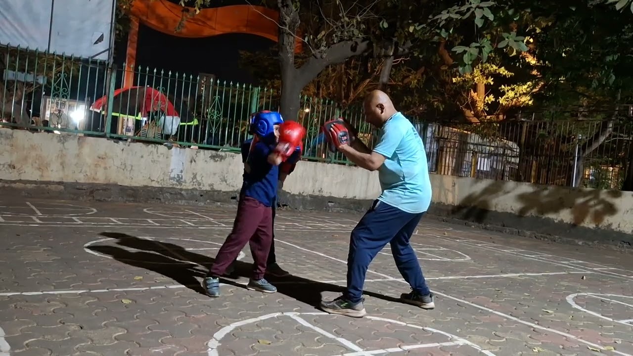 Boxing Padding Session, Adarsh Nagar Boxing Academy, Worli Prabhadevi, Mumbai, Wed, 11th Feb 2026