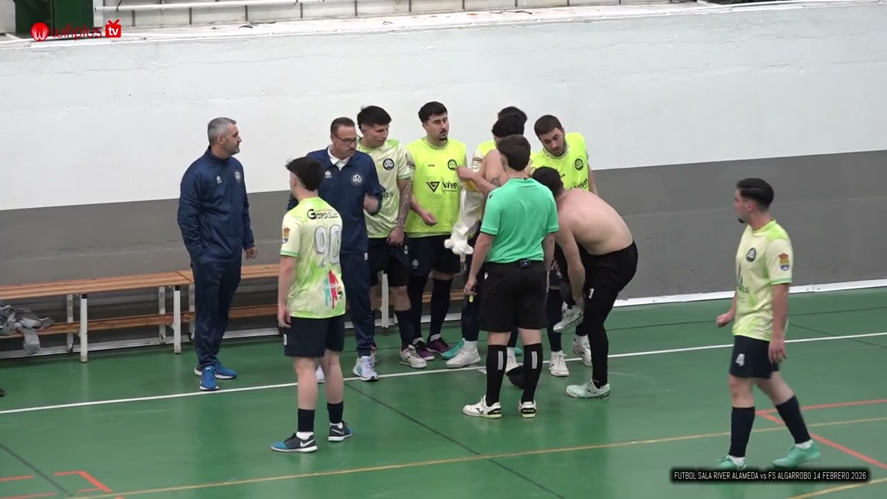 FUTBOL SALA  RIVER ALAMEDA vs FS ALGARROBO 14 FEBRERO 2026