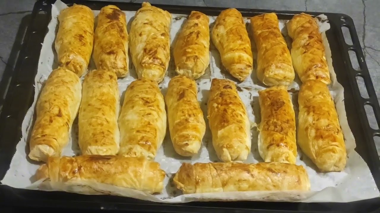 Banyolu börek tarifi ⭐içi bol malzemeli 👌 çıtır çıtır lezzeti 👍 buzdolabı nızı bu tarifle doldurun 