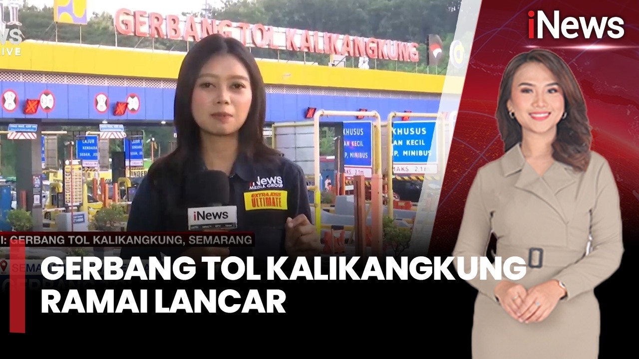 Update Arus Mudik 2026 di Gerbang Tol Kalikangkung Ramai Lancar | iNews Terkini (19/03)