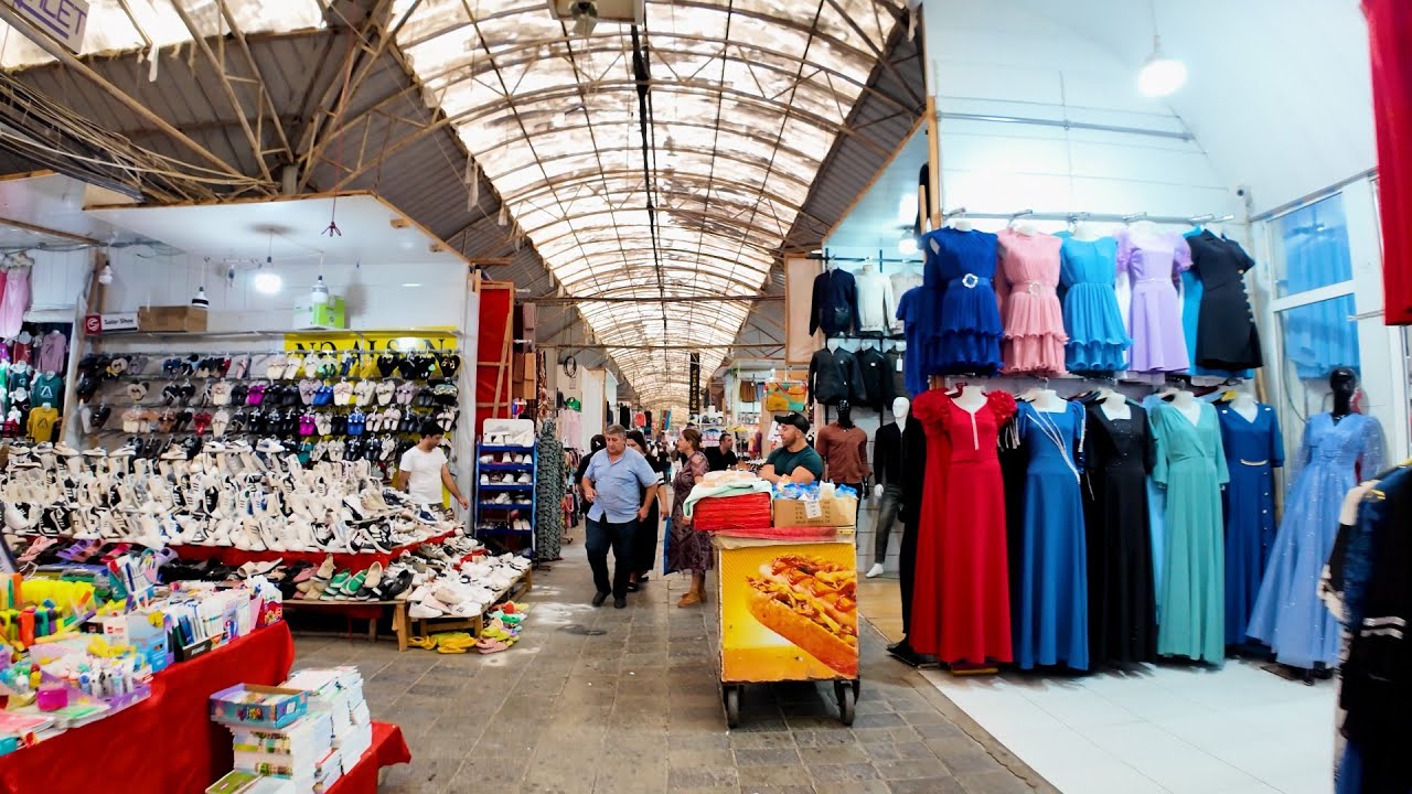 Sədərək Ticarət Mərkəzi Gəzinti Turu #walking  #bazaar