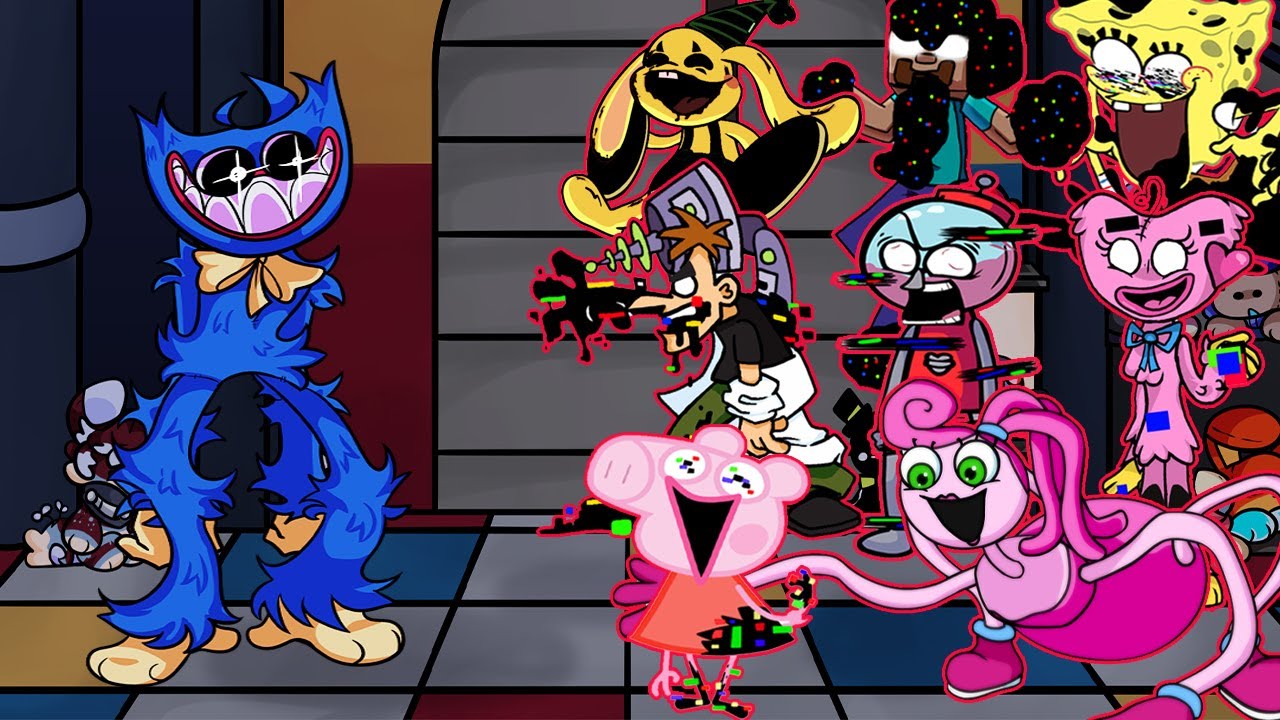 FNF - Make a Friend But All Pibby Characters Sings It 🎤 (Every Turn a Different Character Sings)