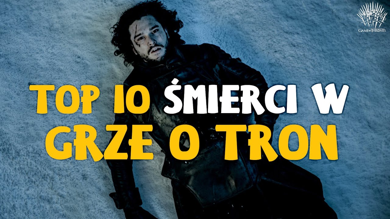 TOP 10: Game of Thrones | Najbardziej pamiętne sceny śmierci (HBO)