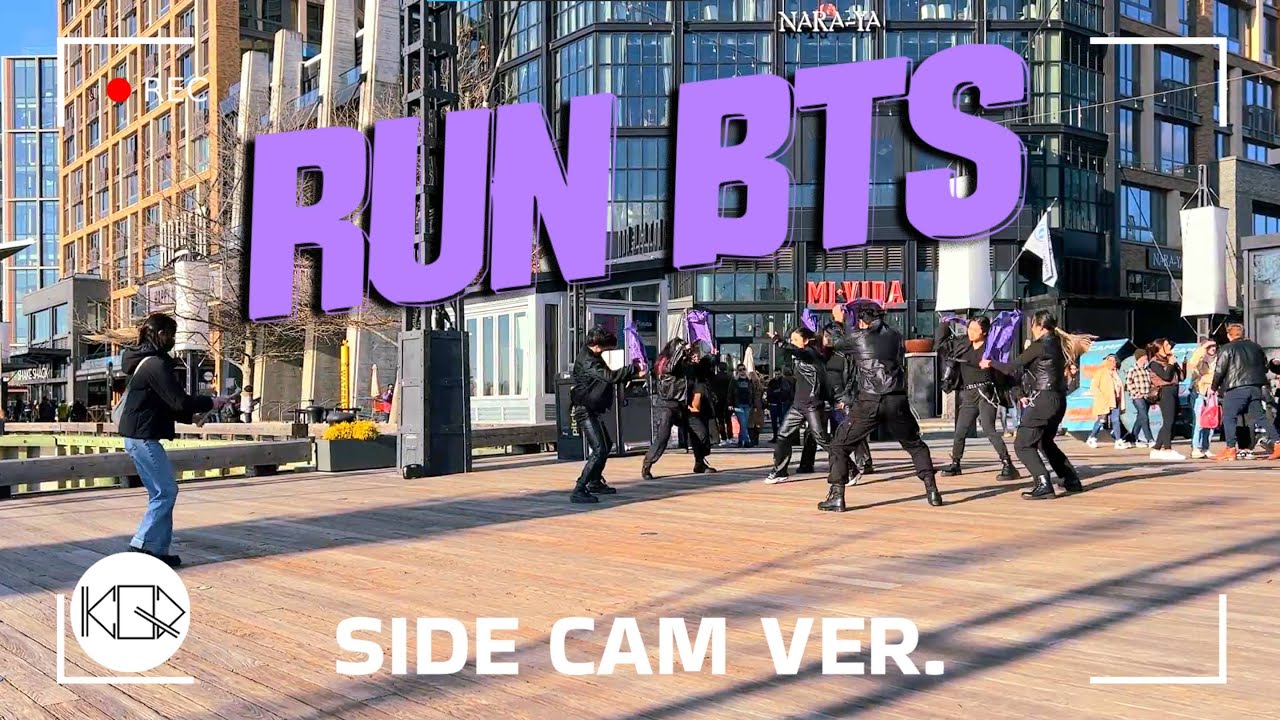 [KPOP IN PUBLIC | SIDE CAM] BTS (방탄소년단) Run BTS (달려라 방탄) | Dance Cover by KQD Crew | WASHINGTON DC