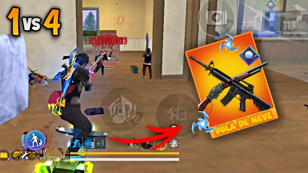 JOGANDO COM AS NOVAS M4A1 E M1887 DE 