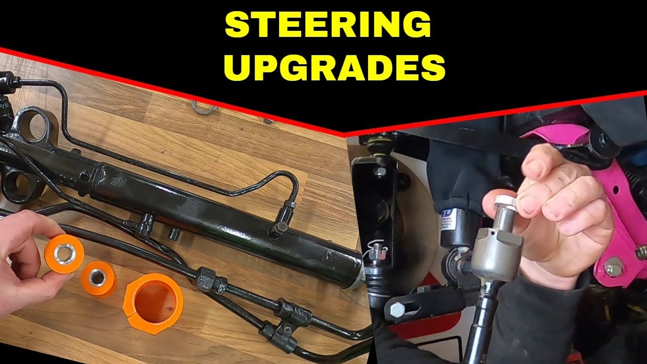 STEERING RACK SPACERS AND RACK UPGRADES : MX5 turbo build pt34