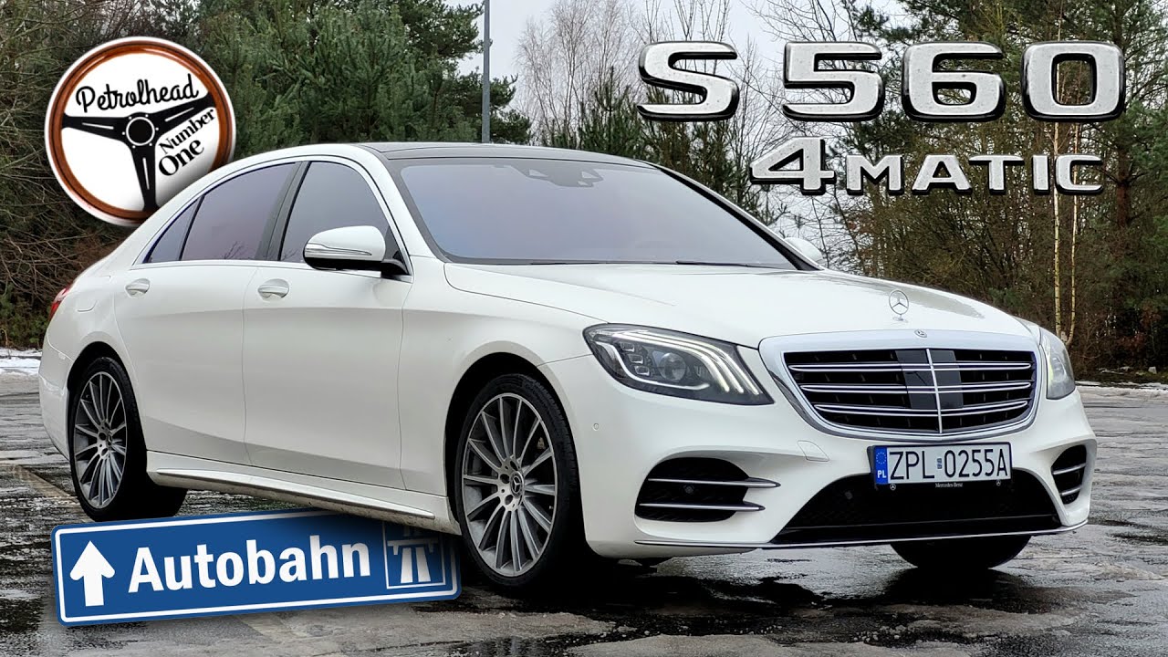 2019 Mercedes S560 4matic Long (469 KM) | AUTOBAHN, 0-100, 100-200 km/h, Prezentacja, TEST. | 4K