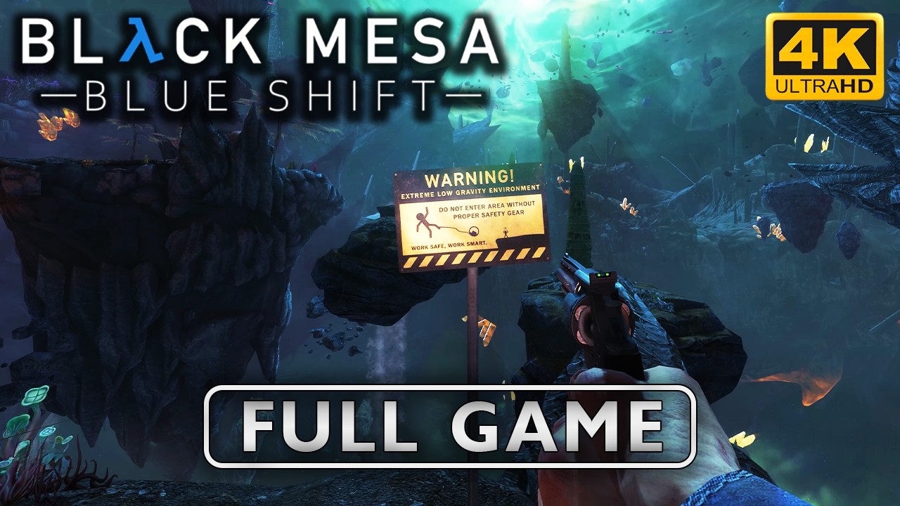 〈4K〉Black Mesa: Blue Shift FULL GAME Walkthrough - No Commentary GamePlay | HL: Blue Shift Remake