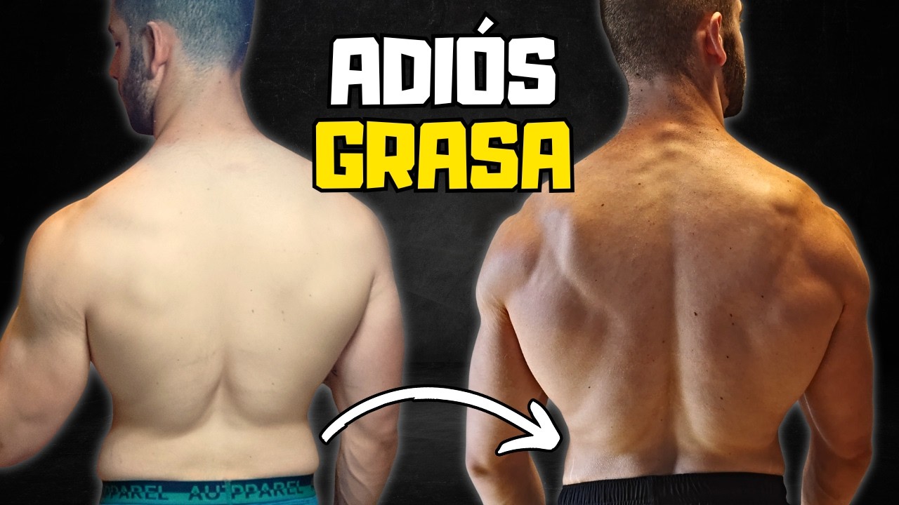 Así ELIMINÉ la GRASA de la ESPALDA BAJA para SIEMPRE
