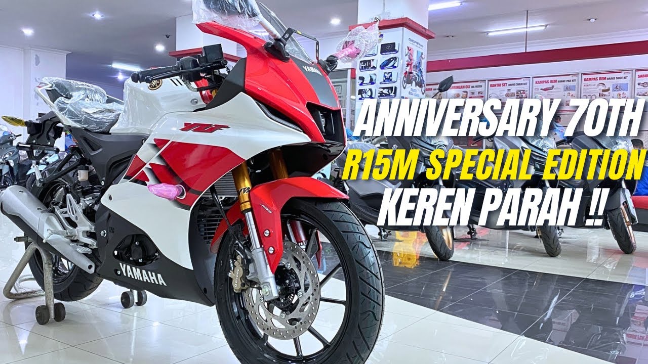 R15M LIVERY SPECIAL EDITION 70TH ANNIVERSARY YAMAHA