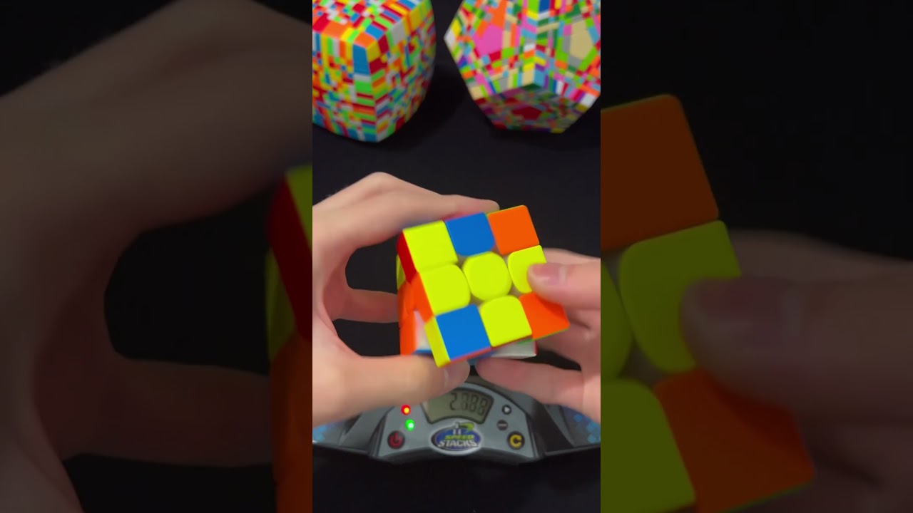 Slow Motion Rubik&rsquo;s Cube Solve