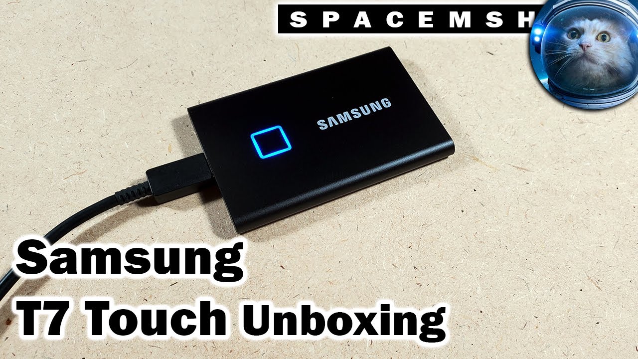 Samsung T7 Touch SSD Unboxing