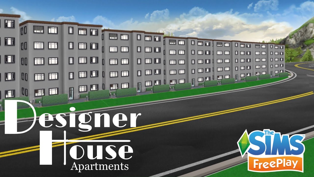 🏢 Designer House | Apartments | Original Designs| Sims FreePlay