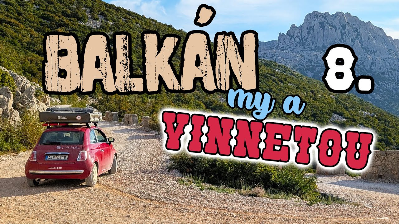 #8 От водопадов Боснии до Хорватии и Дикого Запада 🇧🇦 🇭🇷 🚗 | Мини-кемпер Fiat 500