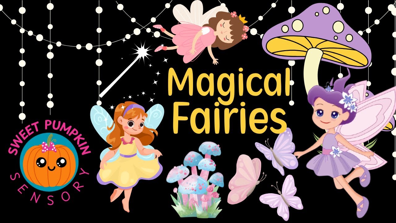 BABY SENSORY. High Contrast Video. MAGICAL FAIRIES! Toddler Songs. High Contrast Video. #babysensory