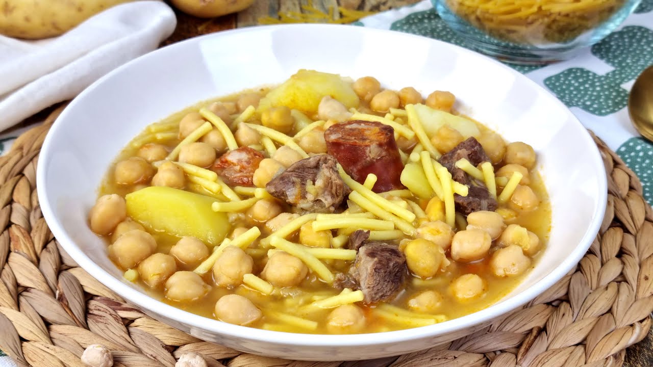 Rancho Canario ¡Un Guiso De Abuela Suculento Y Lleno de Sabor!