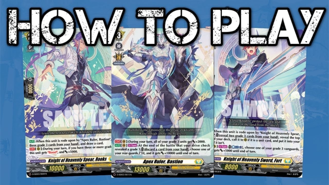 How to Play Keter Sanctuary in 2 Minutes | Cardfight Vanguard Overdress Start Deck