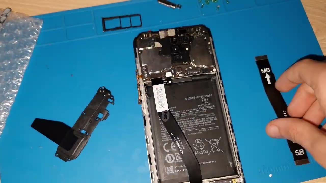Reparando un Xiaomi Redmi 9 (cambio de pantalla)