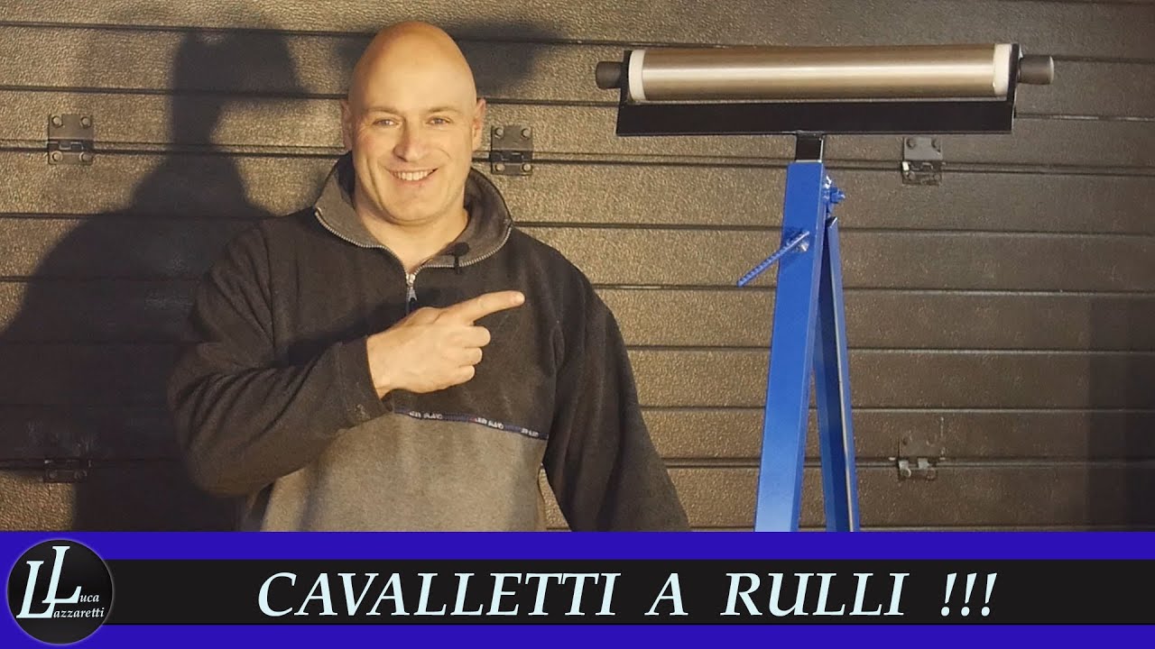 #69 COME FARE Cavalletti a rulli-Roller stands