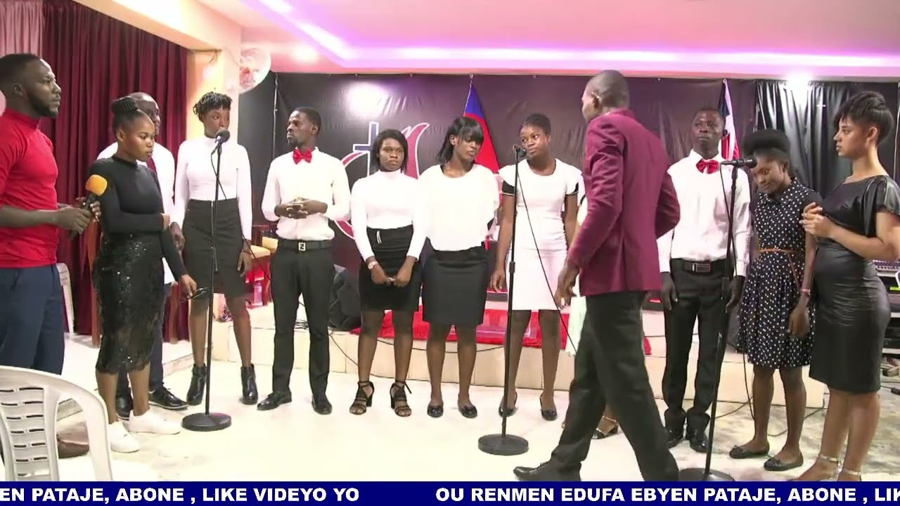 CHORALE PROGRAMME DE JEUNESSE FLAMBEAU DIVINE . RADIO TELE EDUFA   DIMANCHE  2 OCTOBRE 2022