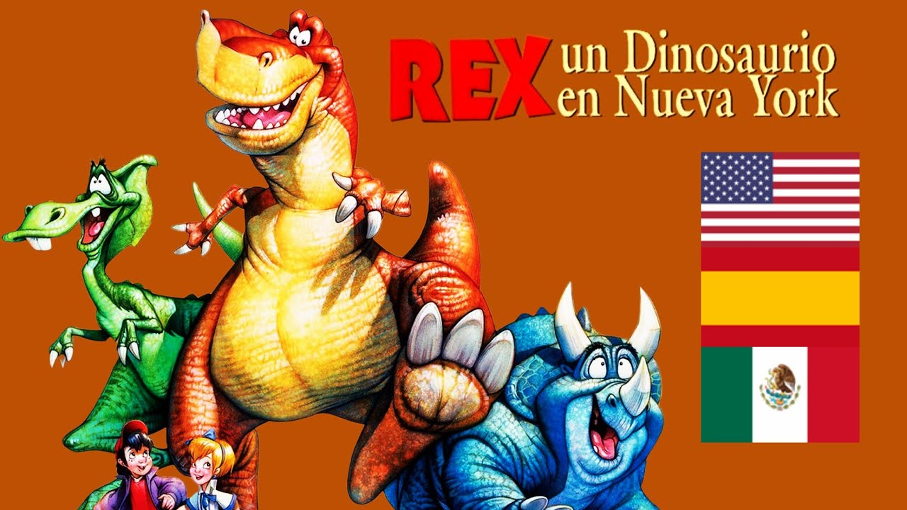 REX, UN DINOSAURIO EN NUEVA YORK - Original vs Doblaje