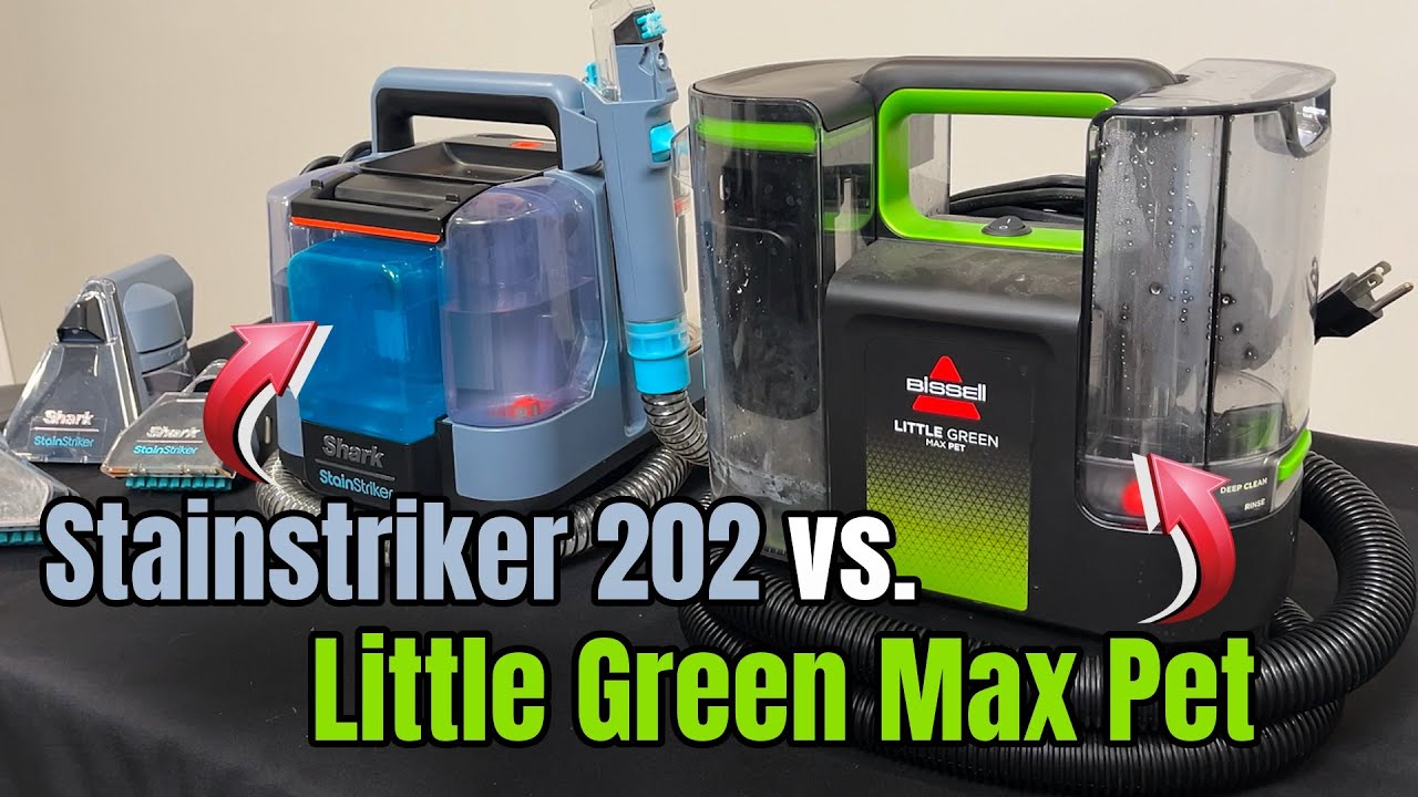 Shark Vs Bissell - Stainstriker 202 vs Little Green Max PET!