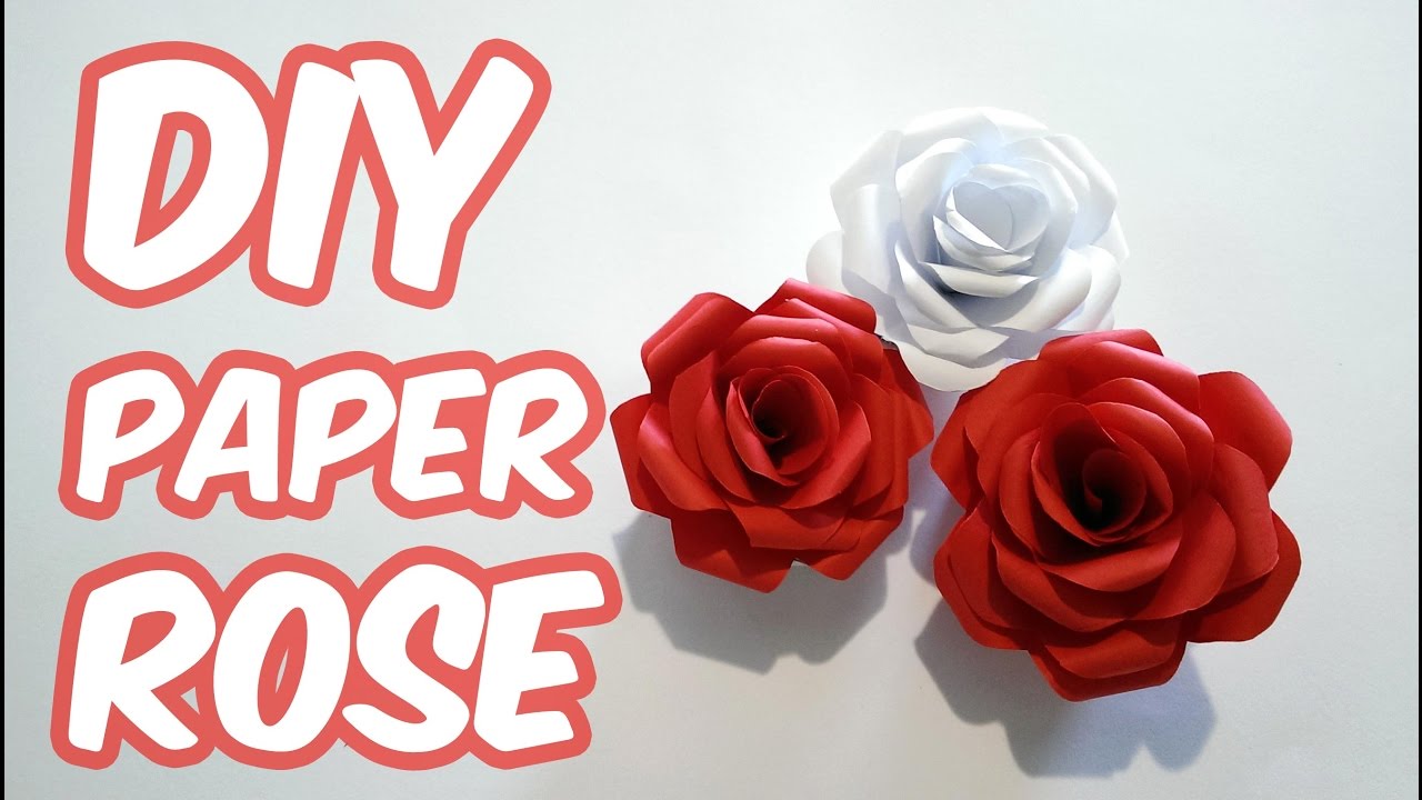 How To Make Paper Rose | Kako napraviti ružu od papira