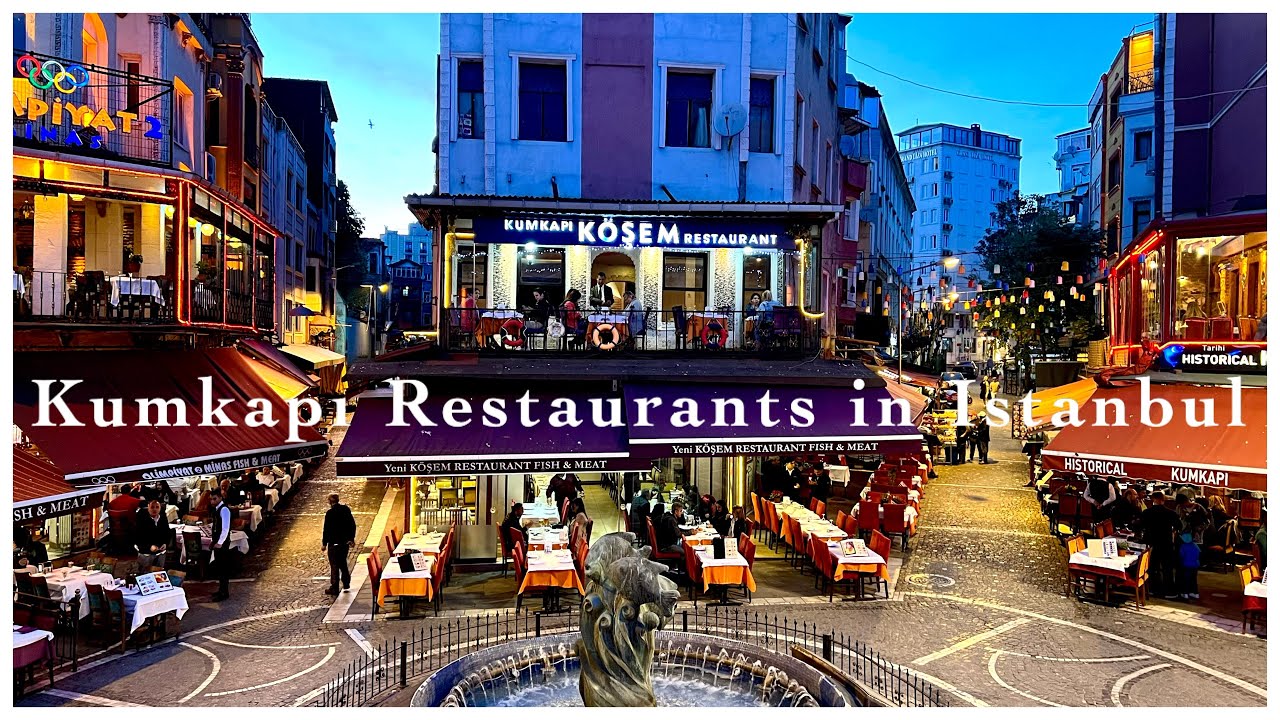 Kumkapı Restaurants in Istanbul.