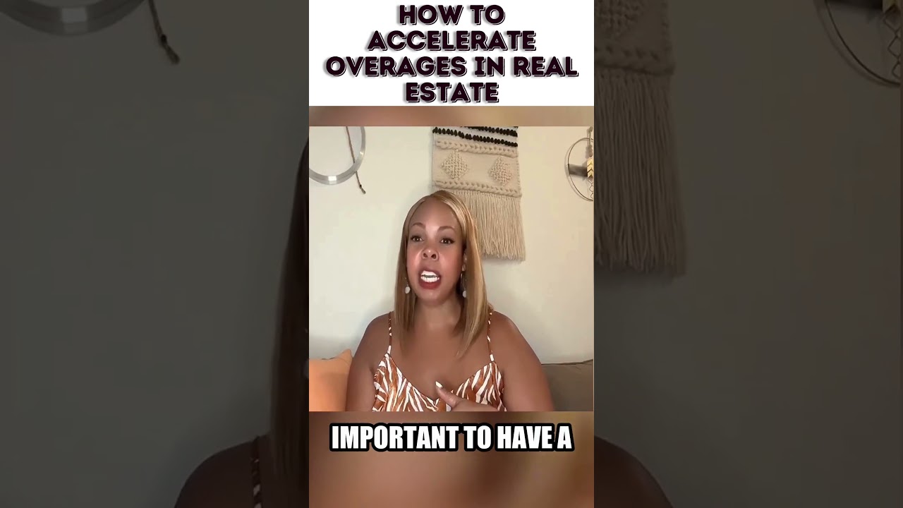 How to Accelerate Overages in Real Estate