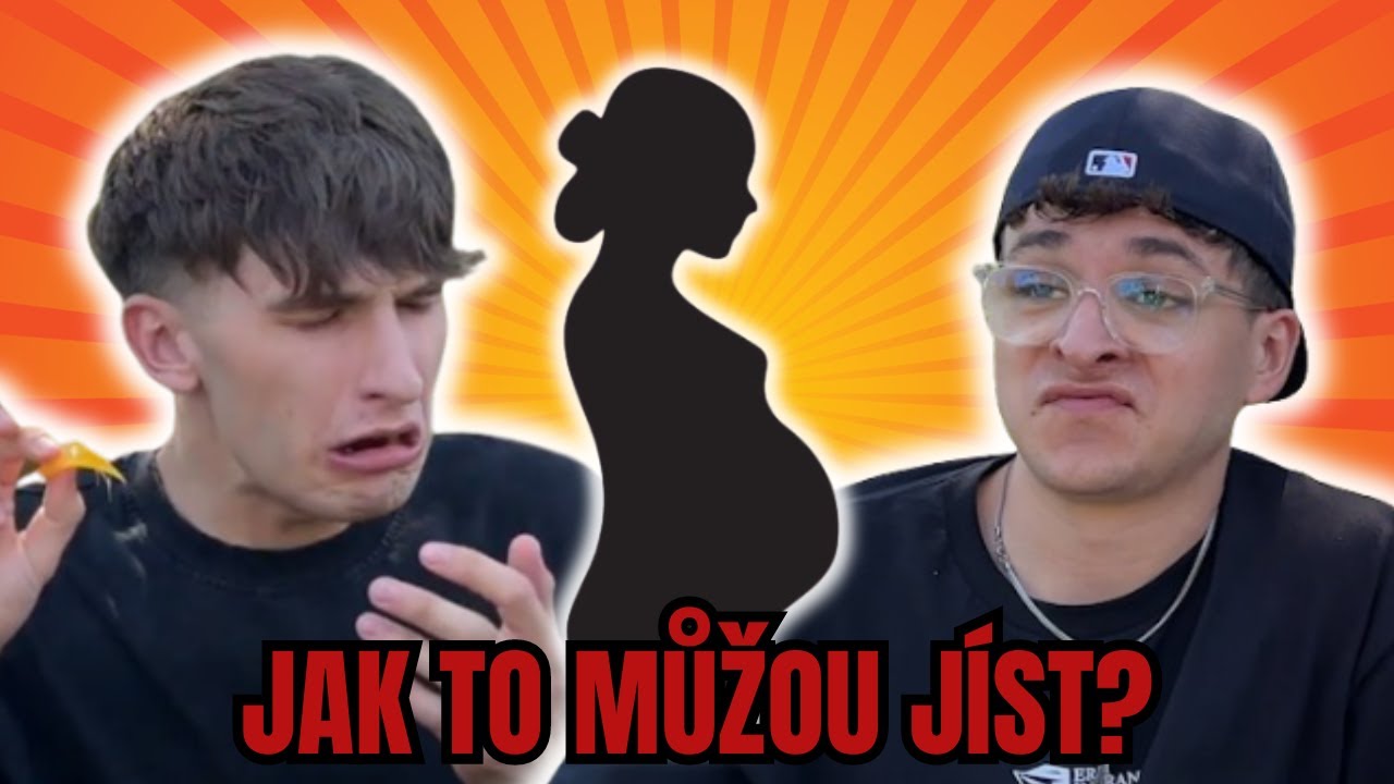 TĚHOTENSKÉ DIVNOKOMBINACE JÍDEL