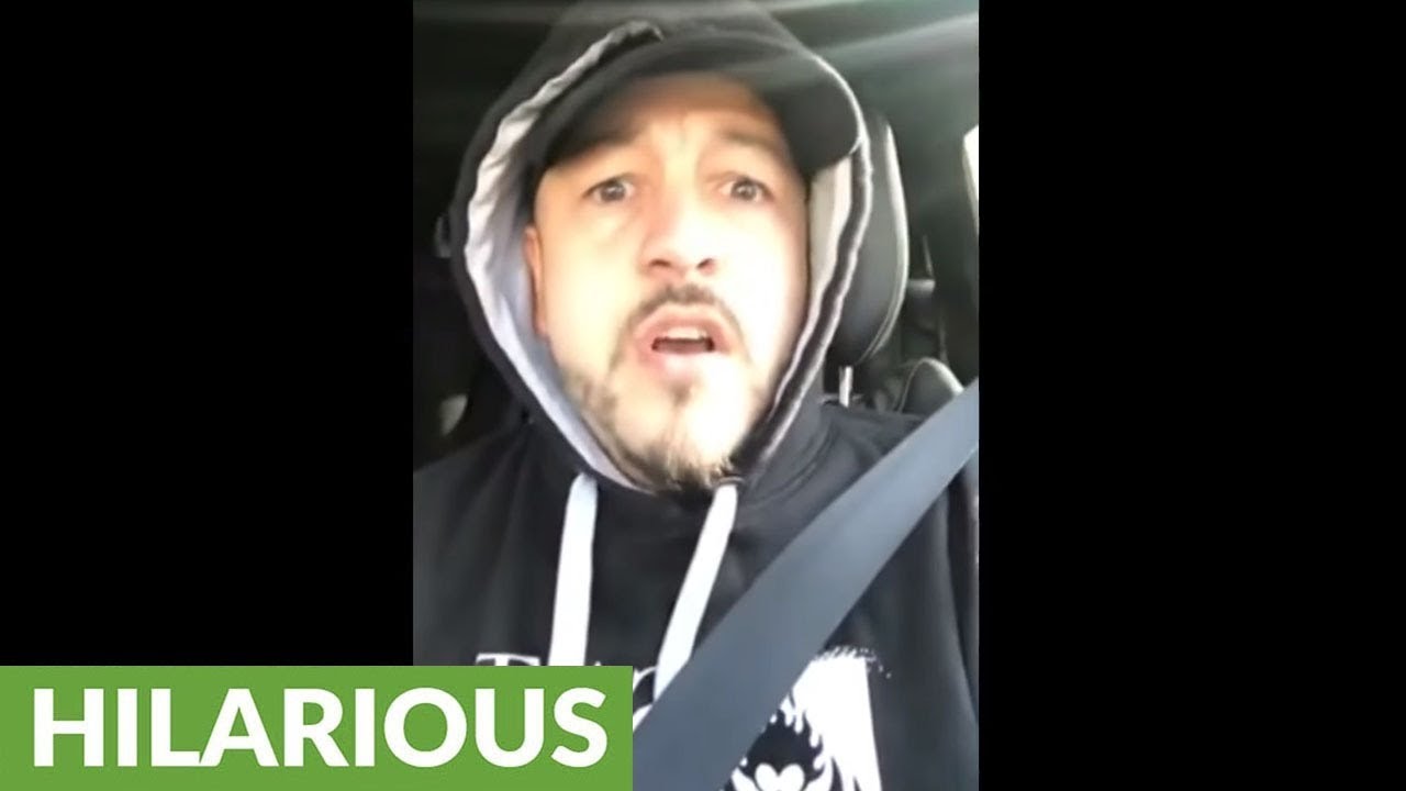 Dad blasts rap from car, totally embarrasses daughter at school