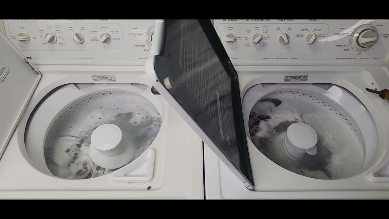 Kenmore 80 Series Washing Machines (2025 Blankets)