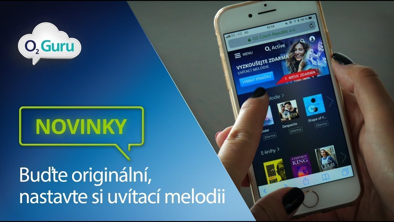 O2 Guru TV: Buďte origin&aacute;ln&iacute;, nastavte si vlastn&iacute; uv&iacute;tac&iacute; melodii