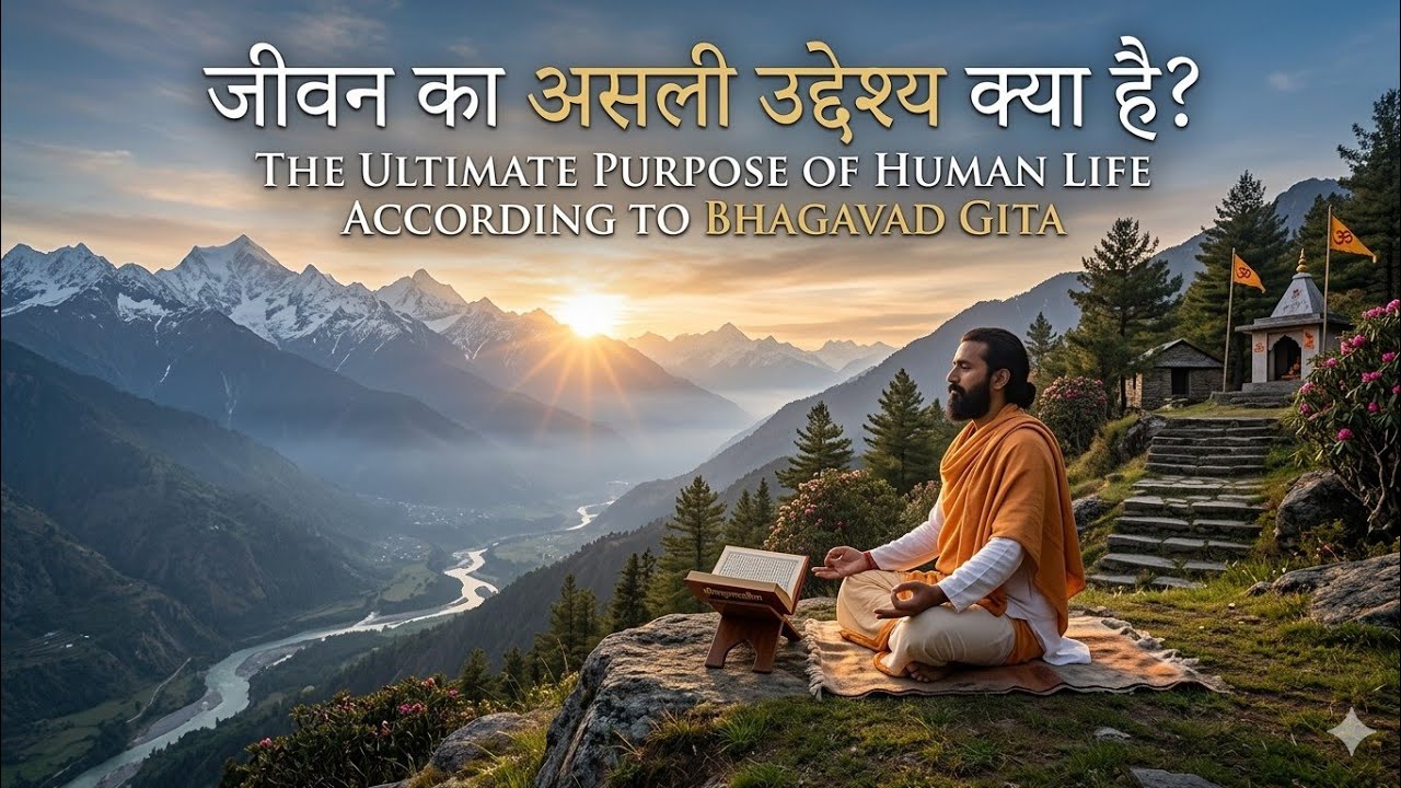 जीवन का असली उद्देश्य क्या है? | The Ultimate Purpose of Human Life according to Bhagavad Gita