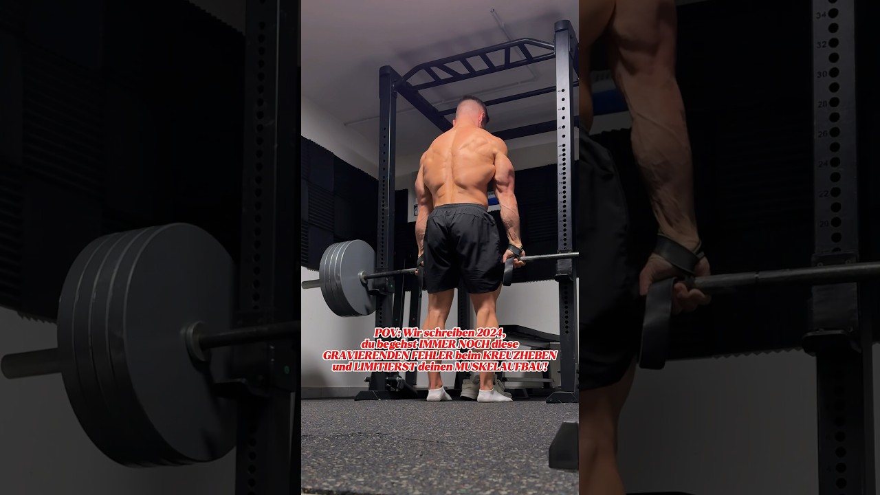 POV: Du vermeidest endlich diese 3 Fehler beim Kreuzheben! #deadlifts #kreuzheben #trainingtips