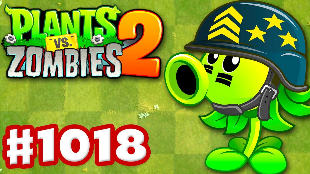 MEGA GATLING PEA! New Plant! - Plants vs. Zombies 2 - Gameplay Walkthrough Part 1018