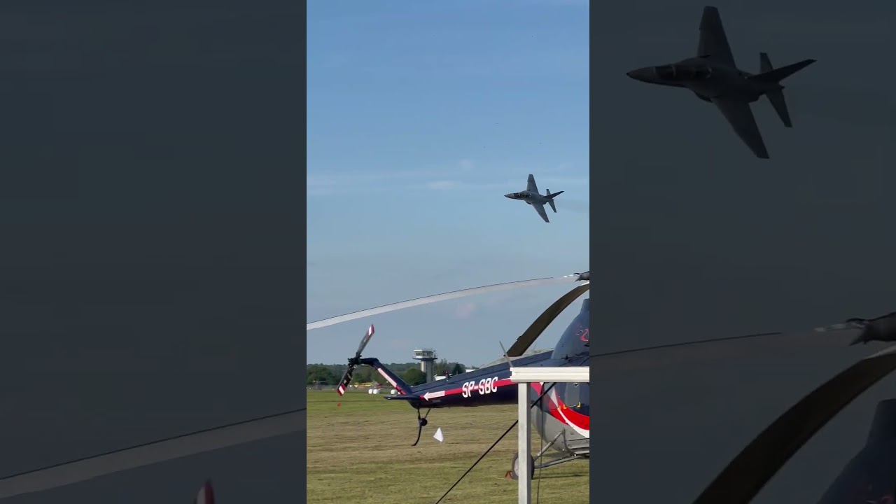 M-346 Bielik podczas Świdnik Air Festival