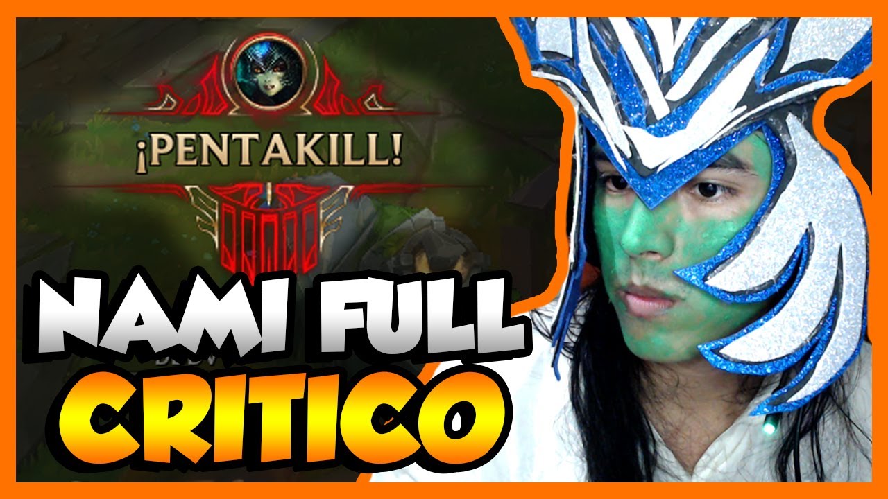 🤯MI SUPPORT ME FLAMEA POR JUGAR NAMI CRITICO Y ME HAGO UN PENTAKILL🤯 | LEAGUE OF LEGENDS.