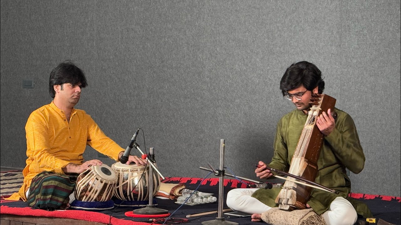 Raag Yaman live | Sarangi solo | Vanraj Shastri 