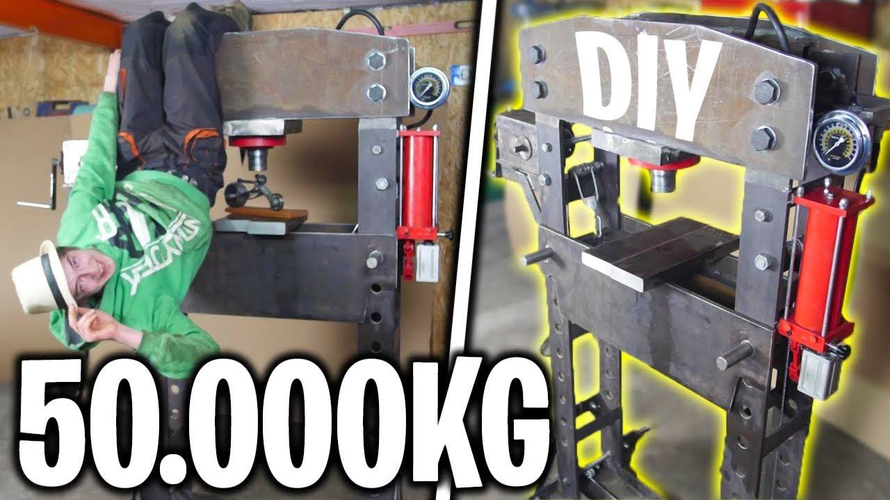 Пресс гидравлический своими руками | How To Make Hydraulic Press Machine  * english Subtitles *