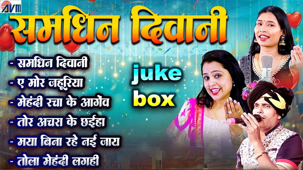 Kanchan Joshi | Sunil Soni | समधिन दिवानी | Cg Song | Audio Jukebox | Chhattisgarhi Gana | AVM MUSIC