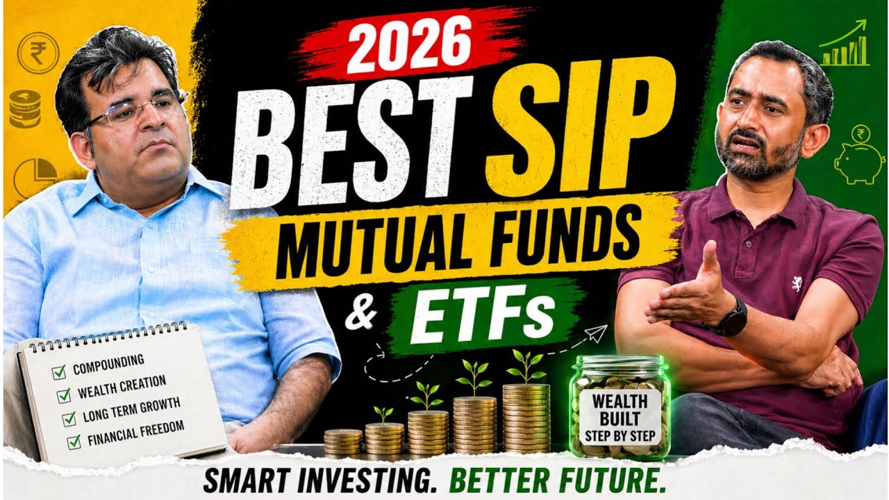 Best SIP Mutual Funds & ETFs for 2026  | Smart Investing with Sanjay Kathuria 🔥