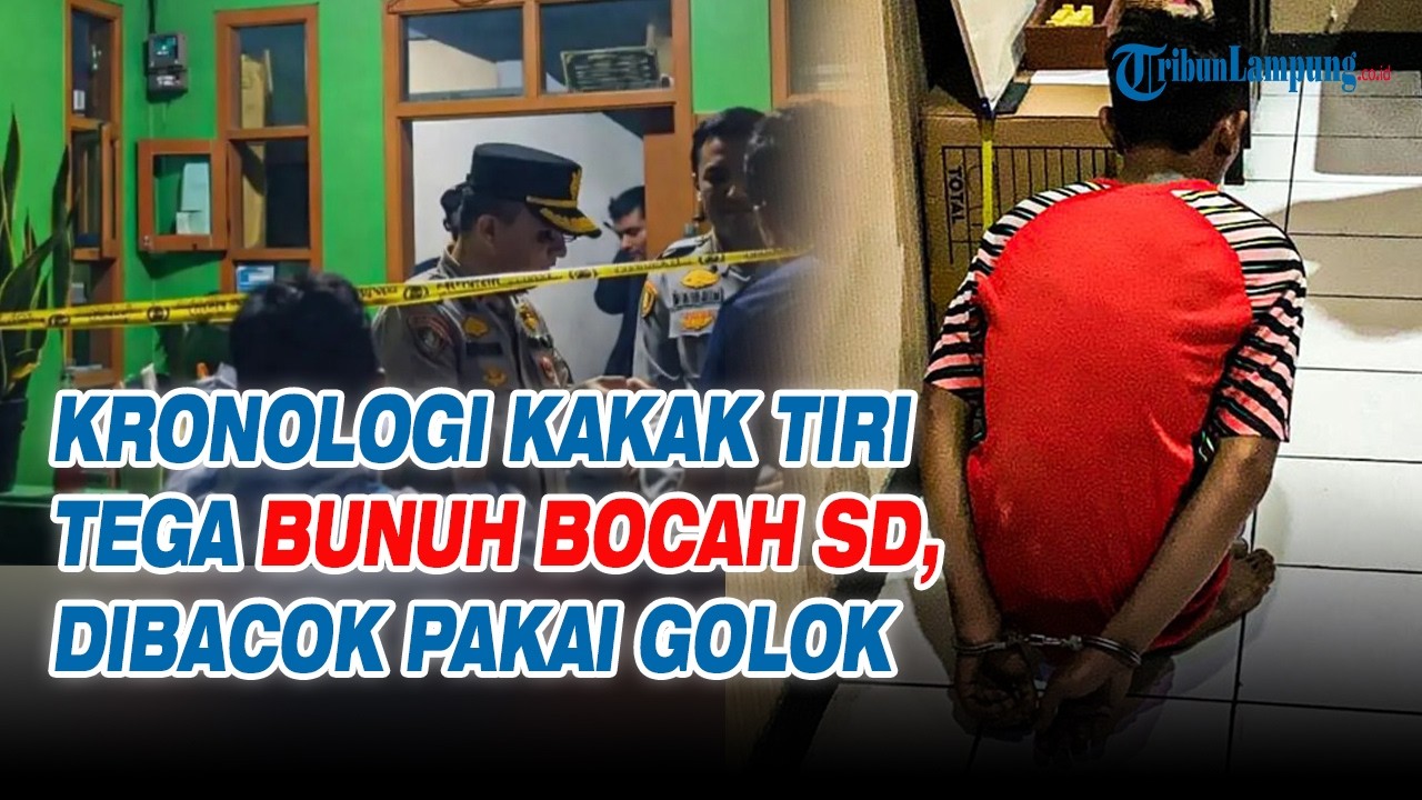 Kronologi Bocah SD Meninggal Dibunuh Kakak Tiri, Dibacok Pakai Golok