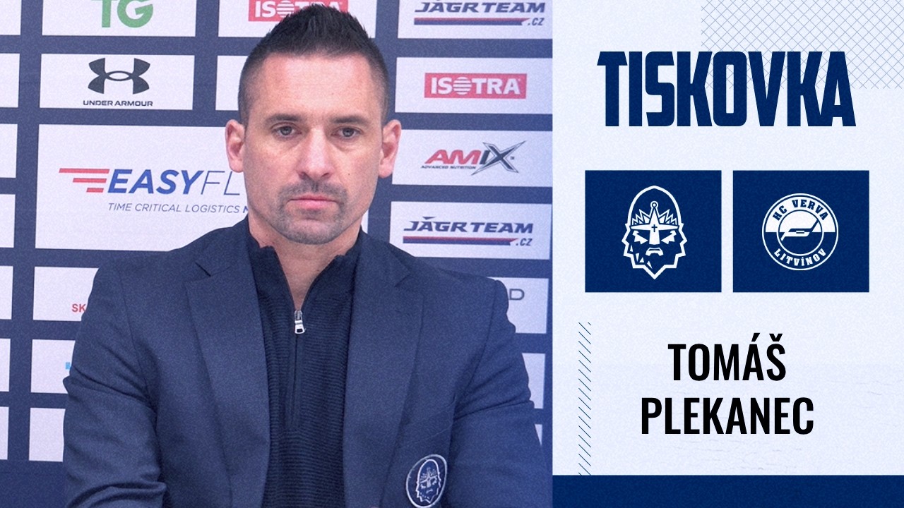 Trenéři po zápase: Rytíři Kladno - HC Verva Litvínov: Tomáš Plekanec a Jakub Petr