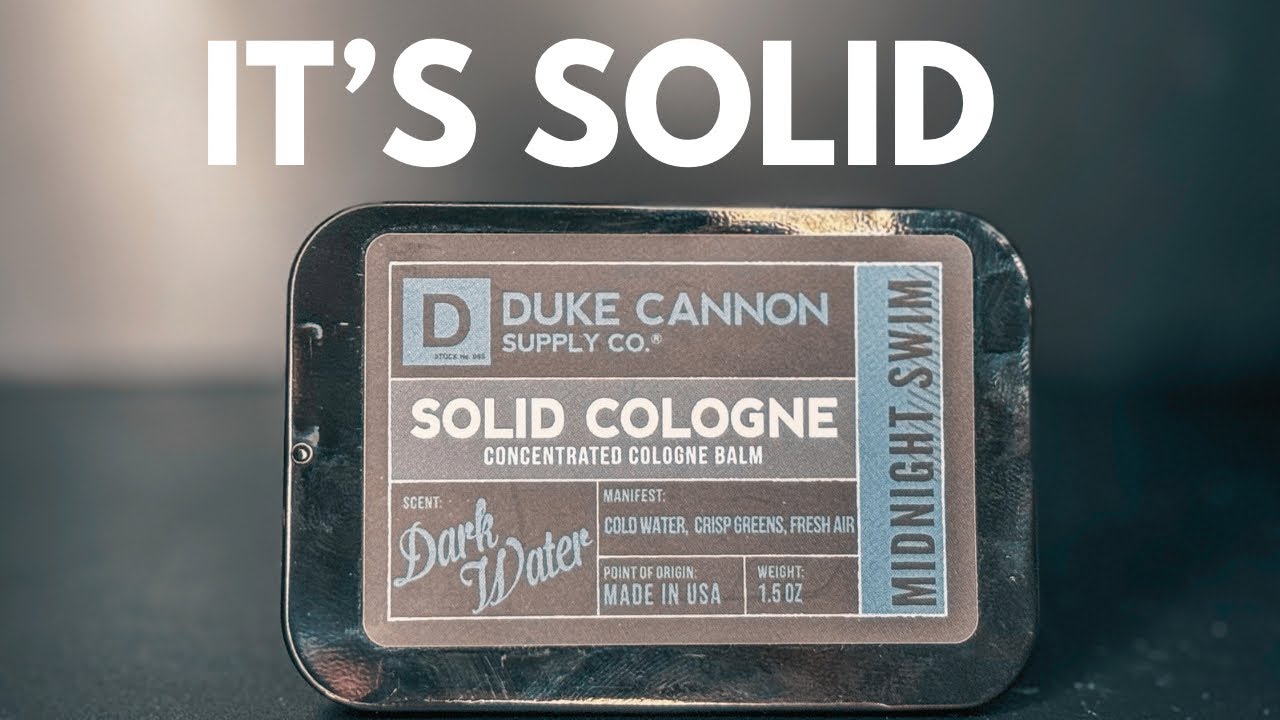 Обзор одеколона Duke Cannon Solid #dukecannon