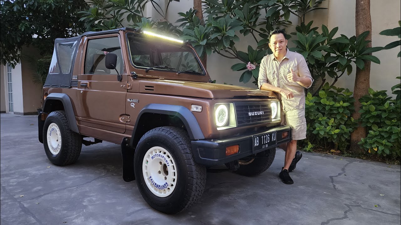 Selling a rare find: 1984 Suzuki Jimny Sierra SJ410Q with original soft top, completely restored.