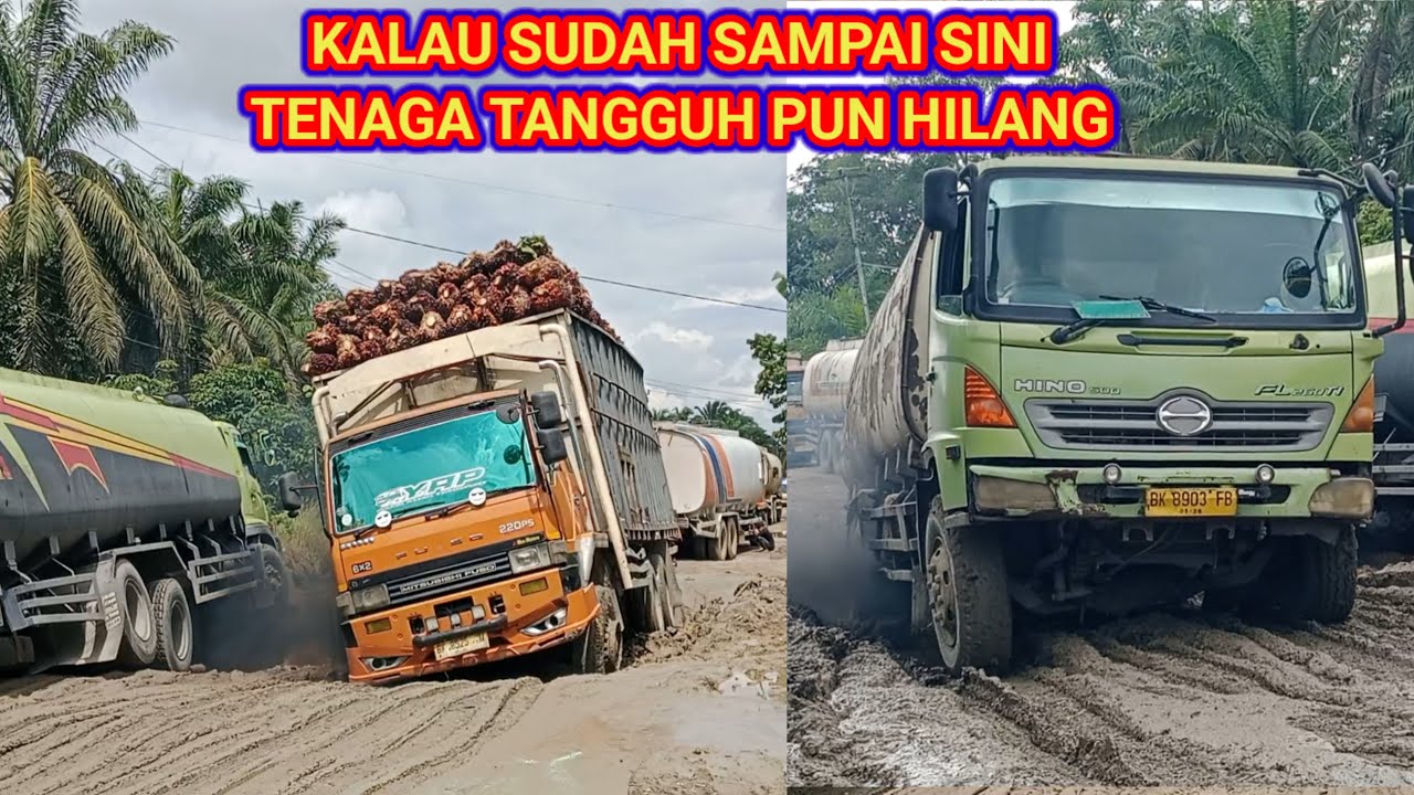 TERLALU BERAT TENAGA TRUK LANGSUNG HILANG DIBUAT N6A