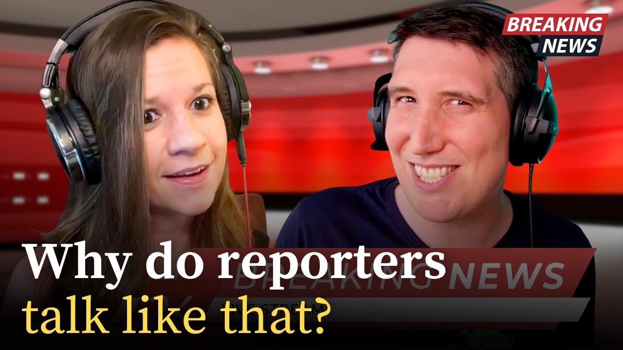 Why do news anchors all sound the same? | NEWS WORDS