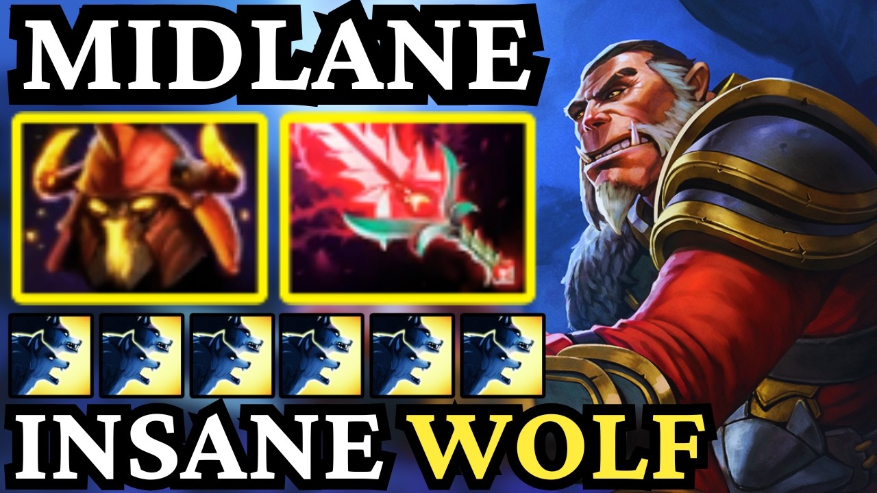 🔥 LYCAN Mid BROKEN &mdash; Chase & Destroy Gameplay! ⚡ Dota 2