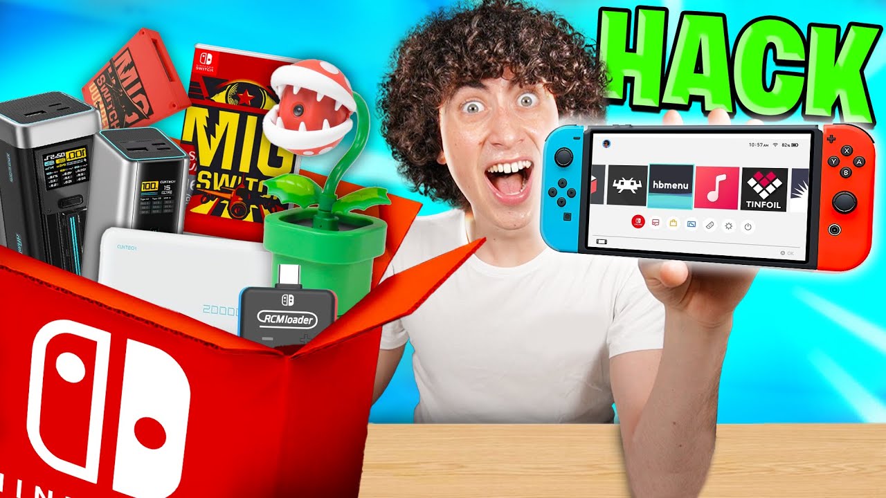 Ho MODDATO la Mia NINTENDO SWITCH con QUESTI GADGET! *assurda* - CUKTECH